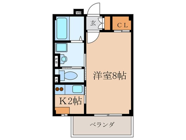 メゾンド銀乃杜の物件間取画像